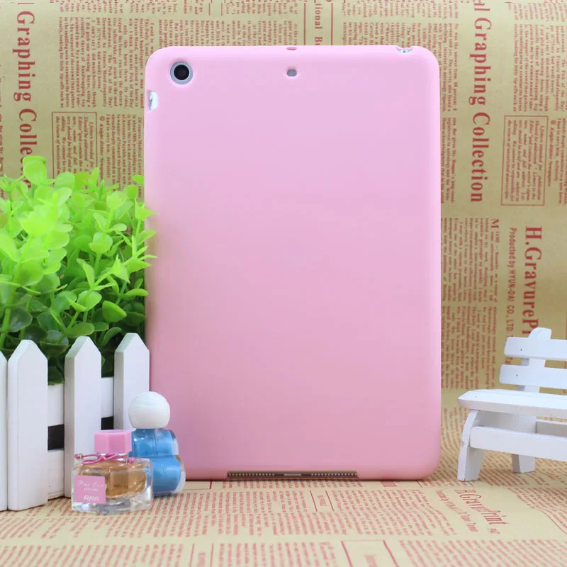 VAGHVEO силиконовый чехол для Apple iPad Mini 3 2 1 мягкая задняя крышка ударопрочный