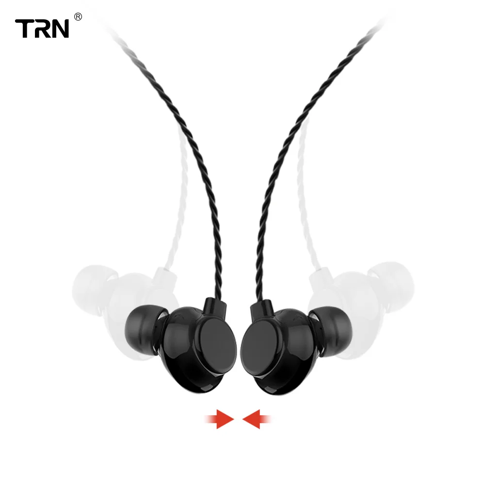 TRN H1 наушники вкладыши динамический привод HIFI DJ монитор бег спортивные ушные