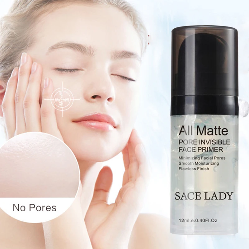 SACE LADY 12 мл основа для лица праймер макияжа Жидкость с тонкими линиями контроль