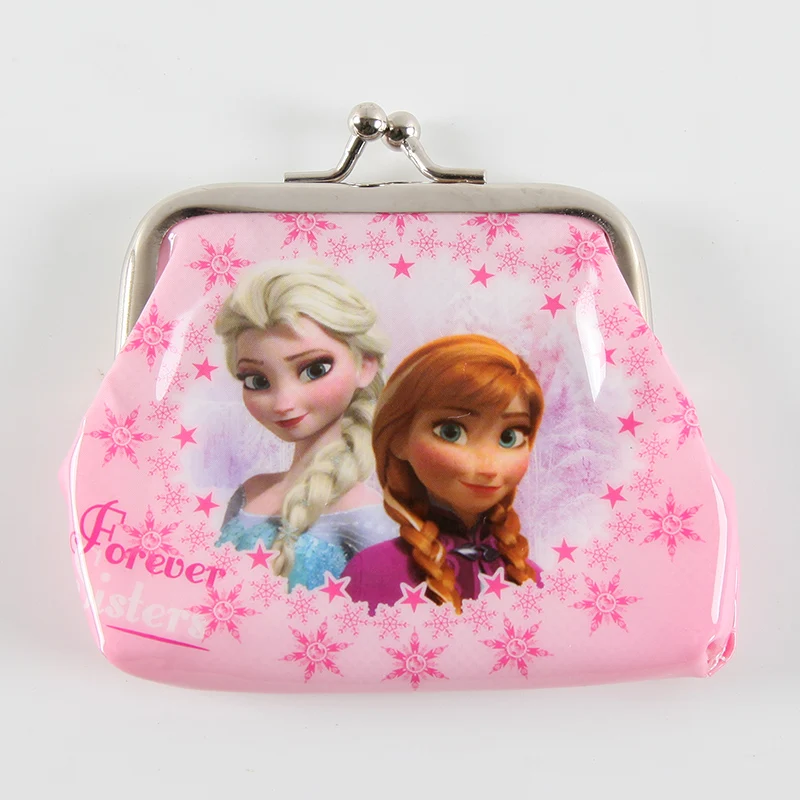1 шт. мини-Кошельки для монет disney Frozen, кошелек для детей, Детский кошелек, подарки на день рождения, подарки для девочек, индивидуальный подарок
