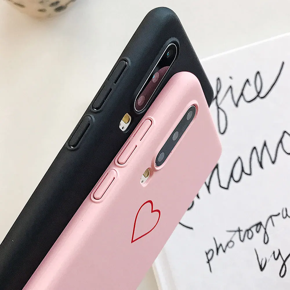 KISSCASE чехол для телефона huawei P Smart 2019 P10 P20 P30 Pro Honor 9 10 Lite Y7 Y9 Любовь Сердце жесткая