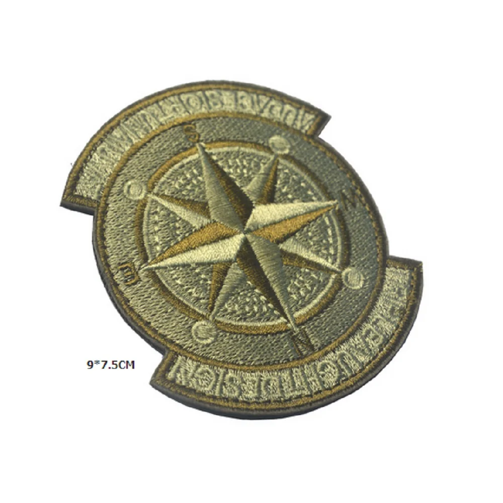 3D патчи с вышивкой изображением внешнего неба для захвата скребков парка Юрского