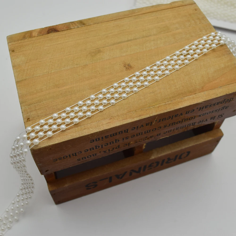 10 ярдов винтажная вышитая жемчужная лента с бисером | Дом и сад