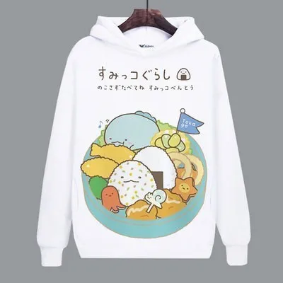 18 Женская толстовка для игры Sumikko Gurashi медведь Пингвин кошка милое пальто для девочек унисекс толстовки костюмы - Цвет: 18