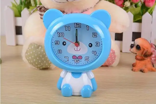 

2022 Hottest selling Cartoon bear alarm clock,Children cute alarm clock,Couples alarm clock