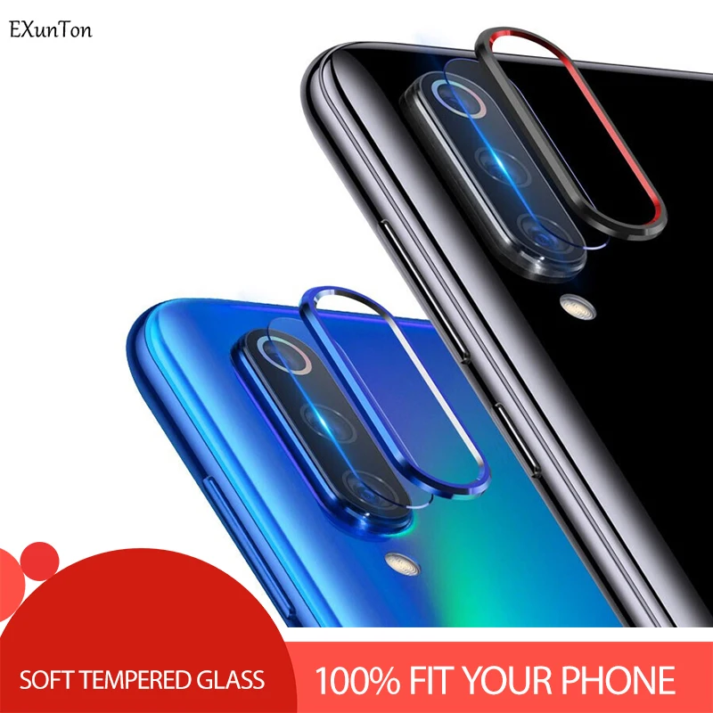 Полное покрытие для объектива камеры протектор экрана Xiaomi Redmi Note 7 Pro закаленное