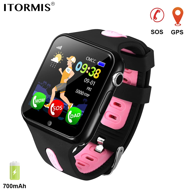 ITORMIS Детские умные часы GPS детские телефон для детей местоположение