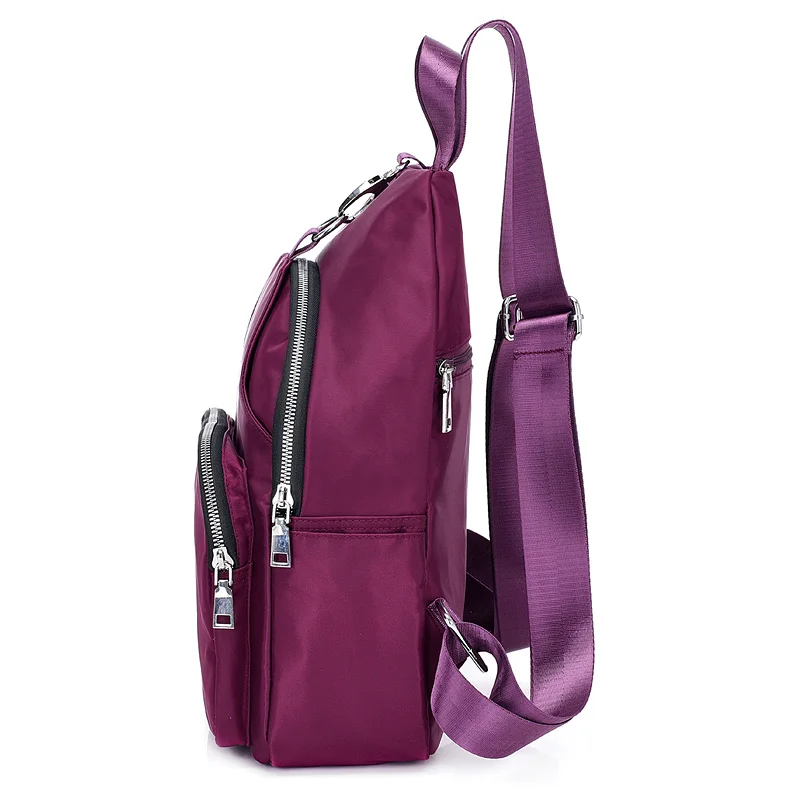 Женский водонепроницаемый нейлоновый рюкзак на молнии дорожные повседневные