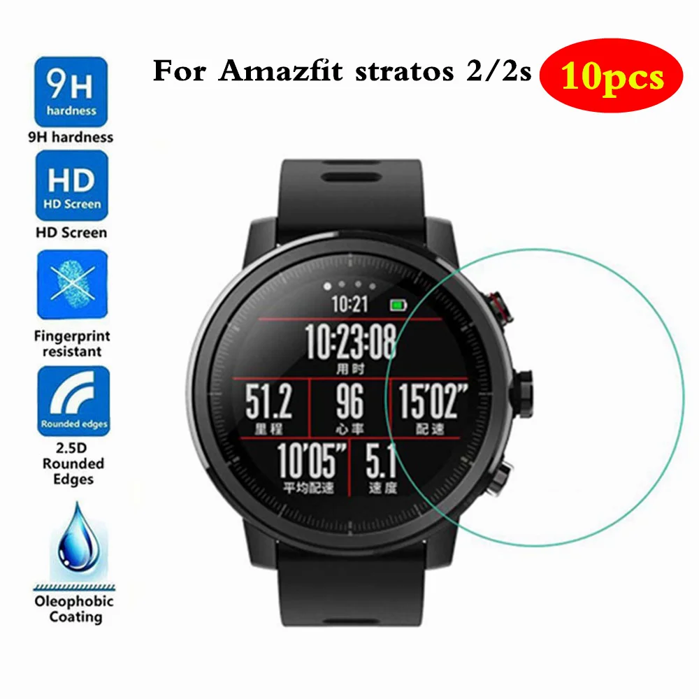 10 шт. мягкая защитная пленка из термополиуретана для Xiaomi Huami Amazfit Stratos Rhythm 2 2S Sport Smart