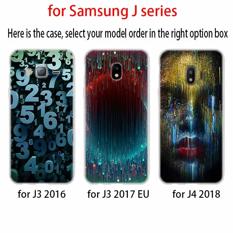 Чехол для телефона мягкий чехол Samsung Galaxy J6 J8 J3 J5 J7 J4 Plus 2018 2016 2017 EU Prime Pro Ace j610