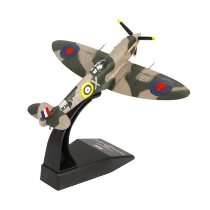 1/72 масштаб Англия Классический реактивный боец Вторая мировая война самолет