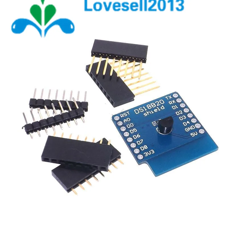 

Плата расширения DS18B20 для Wemos D1 Mini Wemos D1 Mini Wifi
