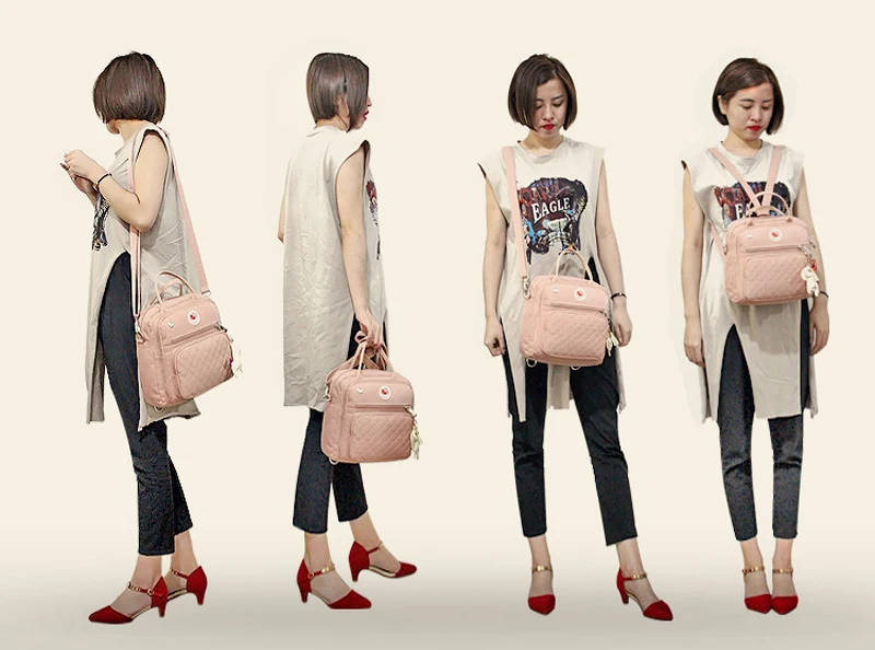 Новая многофункциональная сумка тоут через плечо рюкзак для пеленания ребенка