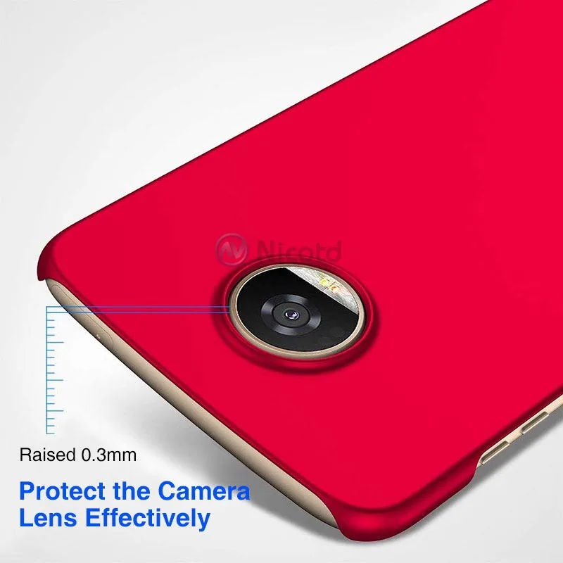Для Motorola Moto Z2 Force чехол Роскошный Высококачественный жесткий Тонкий чехол из поликарбоната матовый защитный чехол для задней панели чехол s для Moto Z2 Force