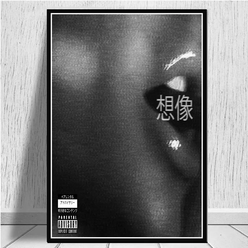 Ariana Grande Thank U Next альбом поп-плакат музыкальной звезды печать на холсте настенная живопись картины для гостиной домашний декор - Цвет: Красный