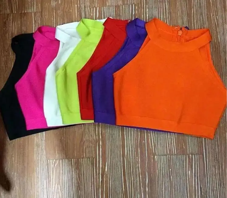 Оптовая продажа Прямая поставка летняя женская бандажная Сексуальная яркая