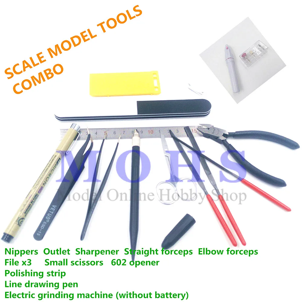 Набор инструментов для сборки моделей в стиле милитари гундамская Миниатюрная