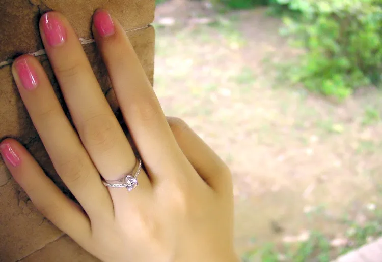 Новое поступление 0 5 карат роскошное круглое блестящее NSCD красивый бриллиант