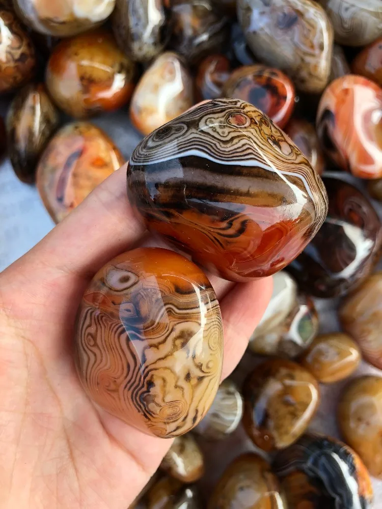 2 шт. натуральный агат шелк пальмовый камень кристаллический Агат образец от