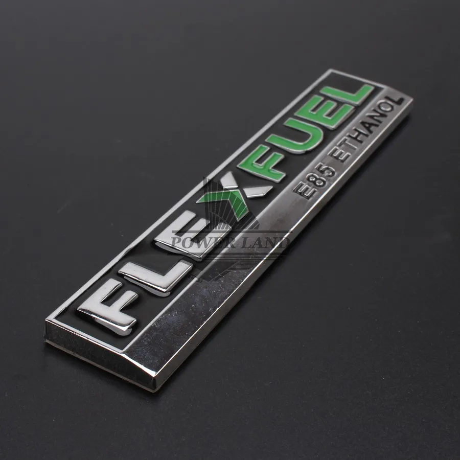 3D металлический FLEXFUEL E85 этанол авто Стайлинг эмблемы наклейки значок наклейка