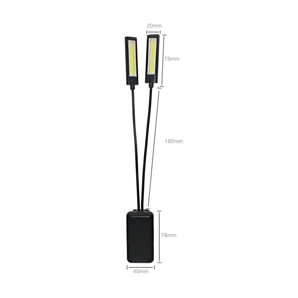 Мини COB светодиодный фонарь Uranusfire регулируемый портативный Настольный с usb