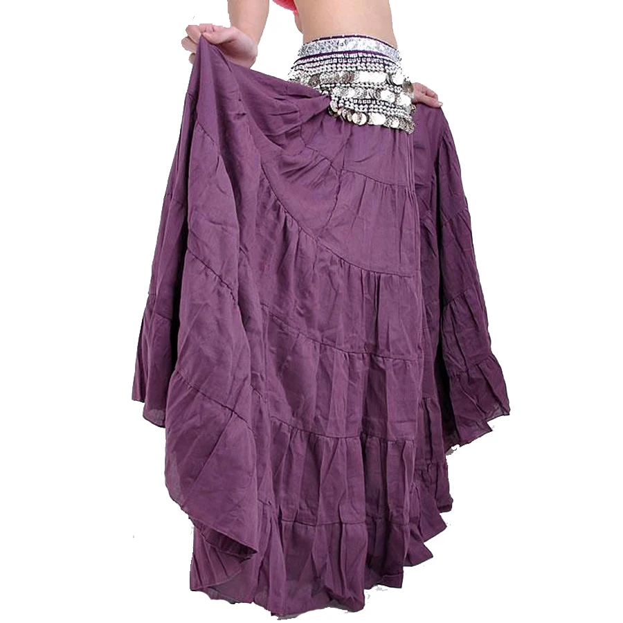 

Belly Dancing Long Skirts Bohemia Style Dress 7colors Tribal Dance Skirt Gypsy Dress Skirt For Performance