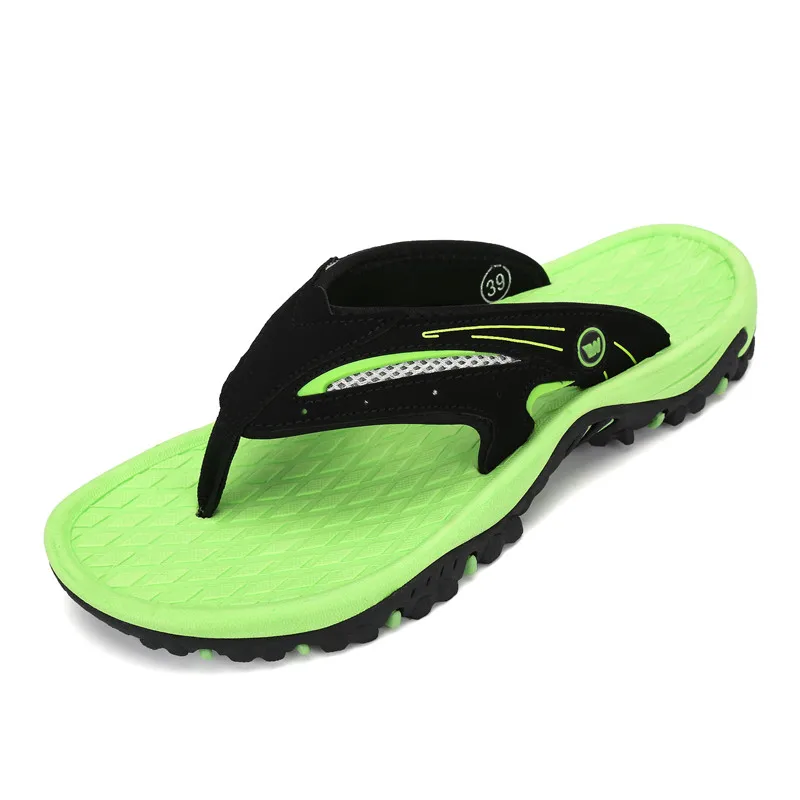 Пляжные слиперы летние мужские уличные сандалии шлепанцы для мальчиков дома