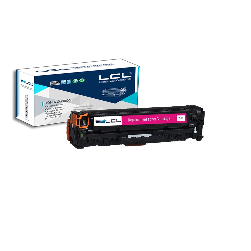 Картридж с тонером LCL 305X 305A CE410X CE410A CE411A CE412A CE413A (4 шт. в упаковке) совместимый