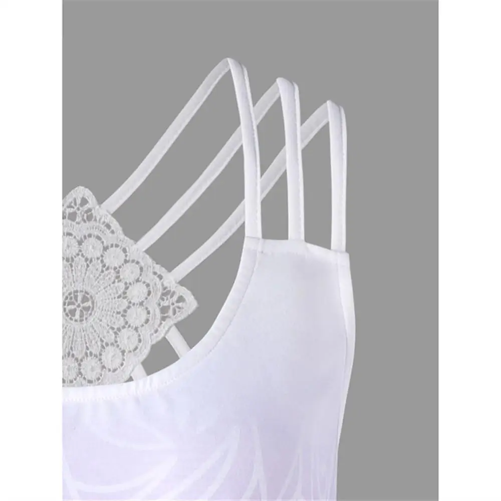 2018 Ретро Прохладный Для женщин сексуальные топы Цветочный принт Летний пляж