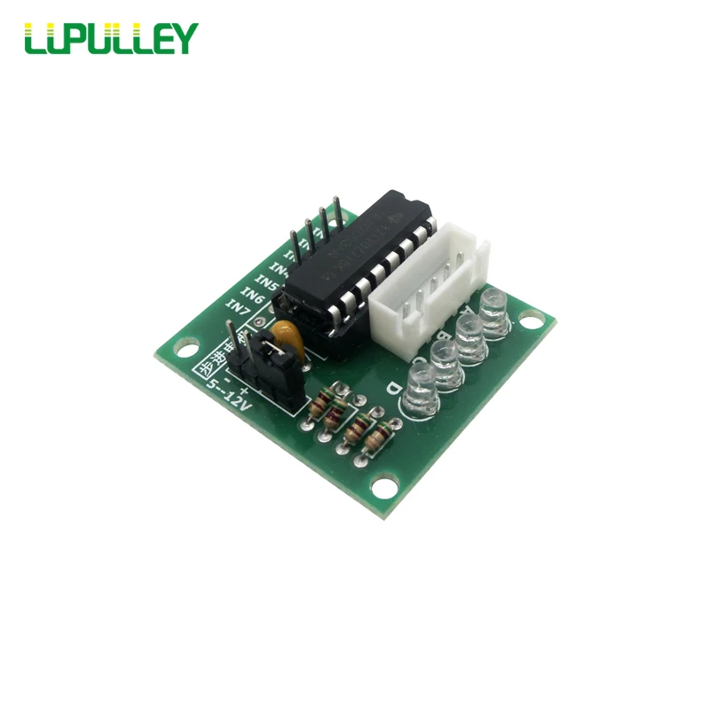 LUPULLEY 28BYJ 48 12В/5В шаговый двигатель UNL2003 драйвер платы шестерни четырехфазный