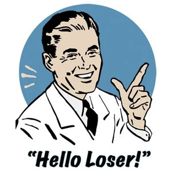 Модная мужская футболка Бесплатная доставка Hello Loser! Футболка вы выбираете стиль