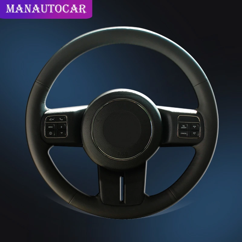 Оплетка на рулевое колесо для Jeep Grand Cherokee 2011 2013 компас Wrangler патриот 2016 внутренняя
