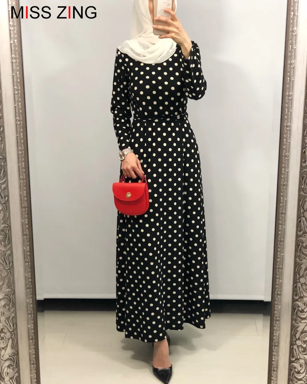 Женское длинное платье кимоно Abaya халат мусульманская одежда молитва на Ближнем