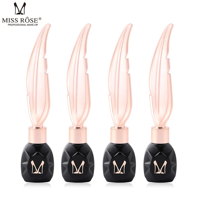 MISS ROSE жидкая натуральная подводка для глаз перо длительное водонепроницаемое