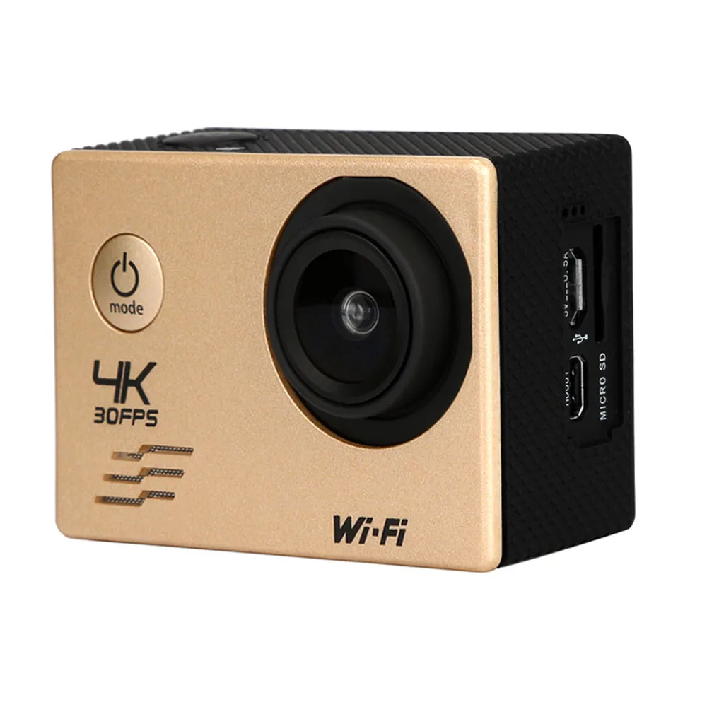 Водонепроницаемый чехол мини камера видео 4K WIFI Экшн HD DV спортивный рекордер