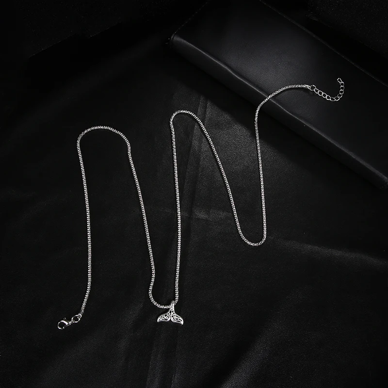 1 шт. женские цепочки коралловые Подвески модные резьба Русалка кулон в виде