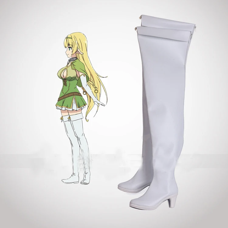 Как не вызвать лорда демона исекаи мау в Shoukan Shoujo Dorei Majutsu Shera L Green Wood/белые ботинки для косплея