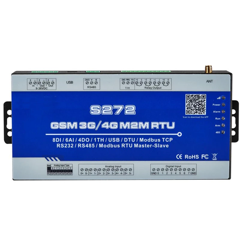 Беспроводной gsm RTU Интернет вещей в сельском хозяйстве орошения системы