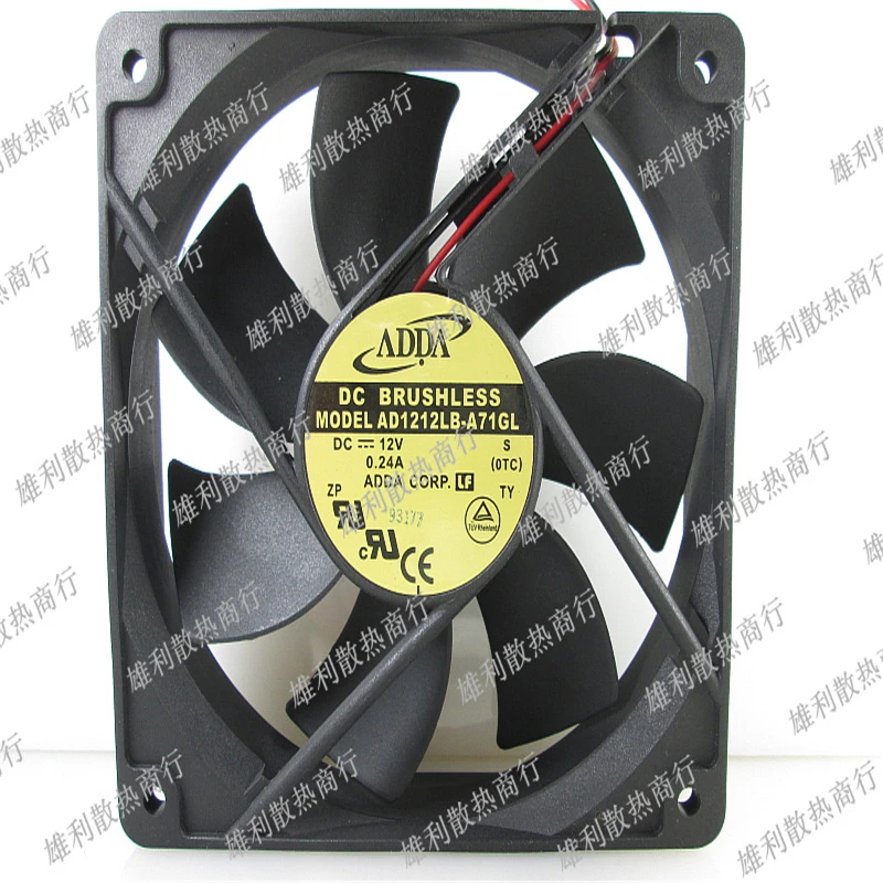 ANS All New Semi CO Бесплатная доставка ADDA AD1212LB-A71GL 12 см 120 мм 120*120*25 В 0.24A DC охлаждающий