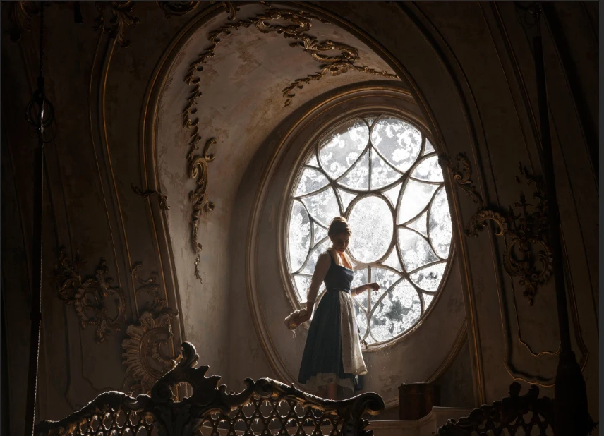 Виниловый фон для студийной фотосъемки с изображением красивого чудовища