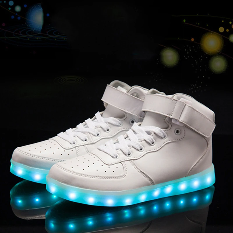 SYTAT/светодиодный светильник обувь для мужчин Модная повседневная 8 цветов 2016
