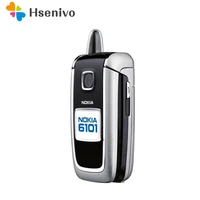 Nokia 6101 Refurbish-Original Nokia 6101 Cell Phone Unlocked for GSM 900 1800 1900MHZ flip mobile phone