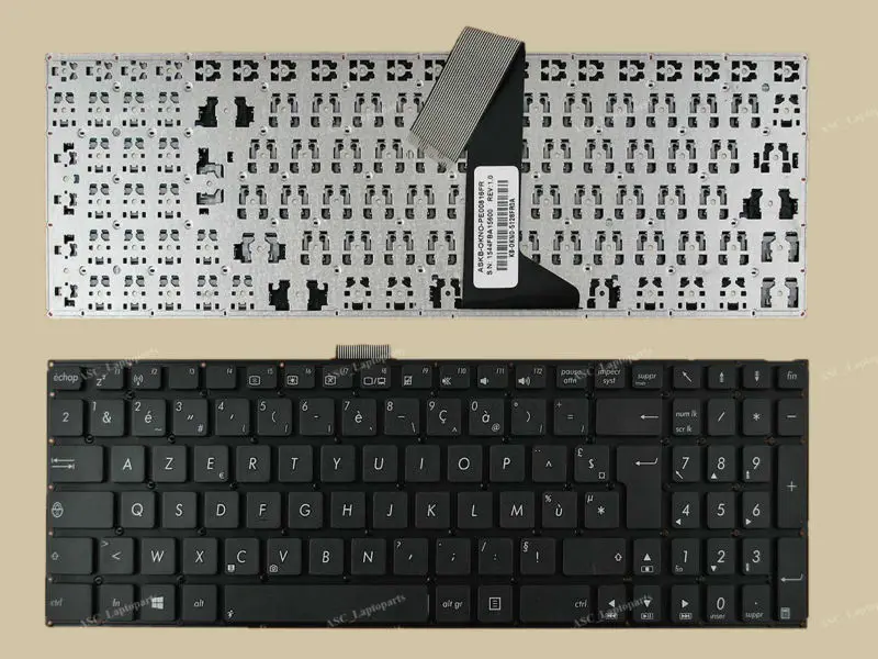 

Новинка Французская клавиатура для ASUS X550 D552 R510 R513 X552 D551 P552 Клавиатура для ноутбука черная без рамки Win8