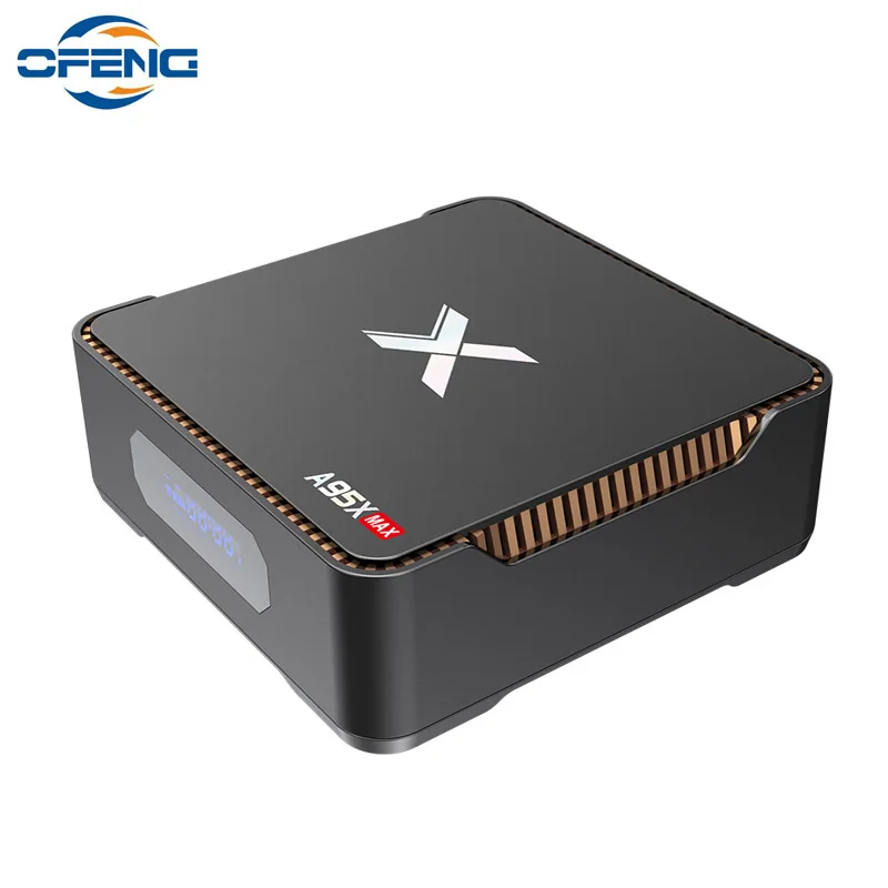 ТВ-приставка A95X MAX X2 Android 8 1 2G 32G Amlogic S905X2 2 4G &amp 5G Wifi BT4.2 1000M Смарт Поддержка