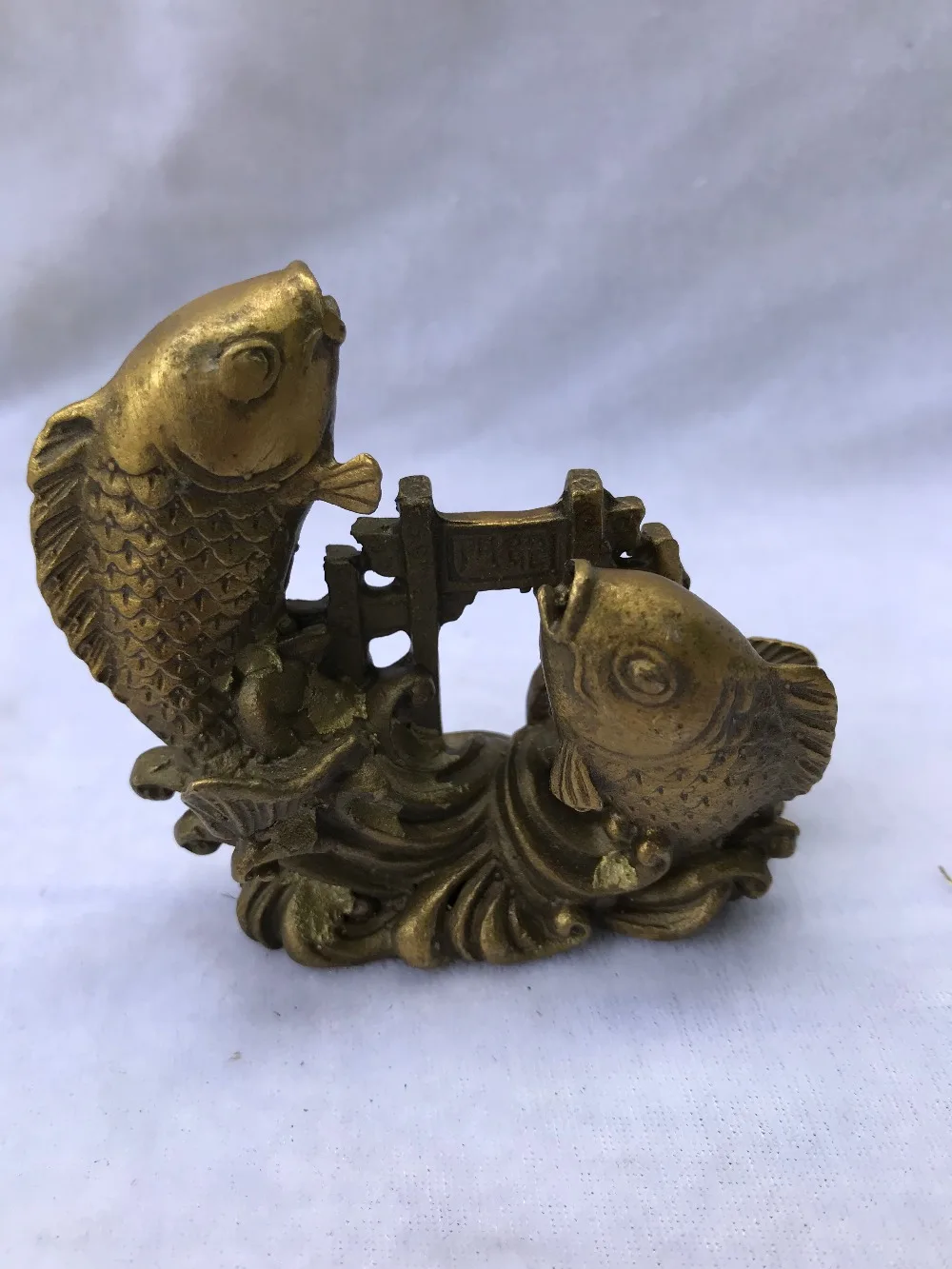 

Китайская медная статуя, маленькие украшения для дома, карп, крыса, тигр, кролик, дракон, змея, лошадь, овца, искусственная свинья