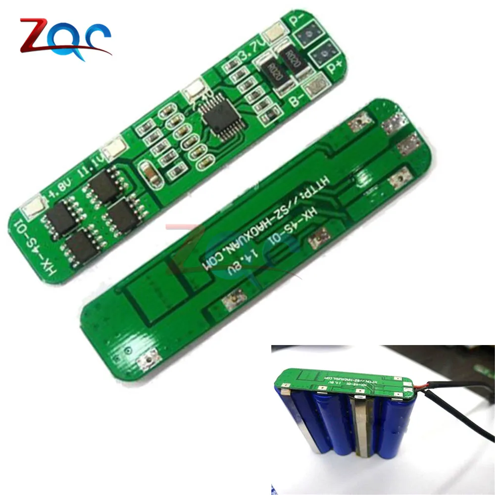 3S 20A литий-ионная литиевая батарея 18650 зарядное устройство PCB плата защиты BMS для сверлильного мотора 12,6 в Lipo ячеечный модуль 64x20x3,4 мм