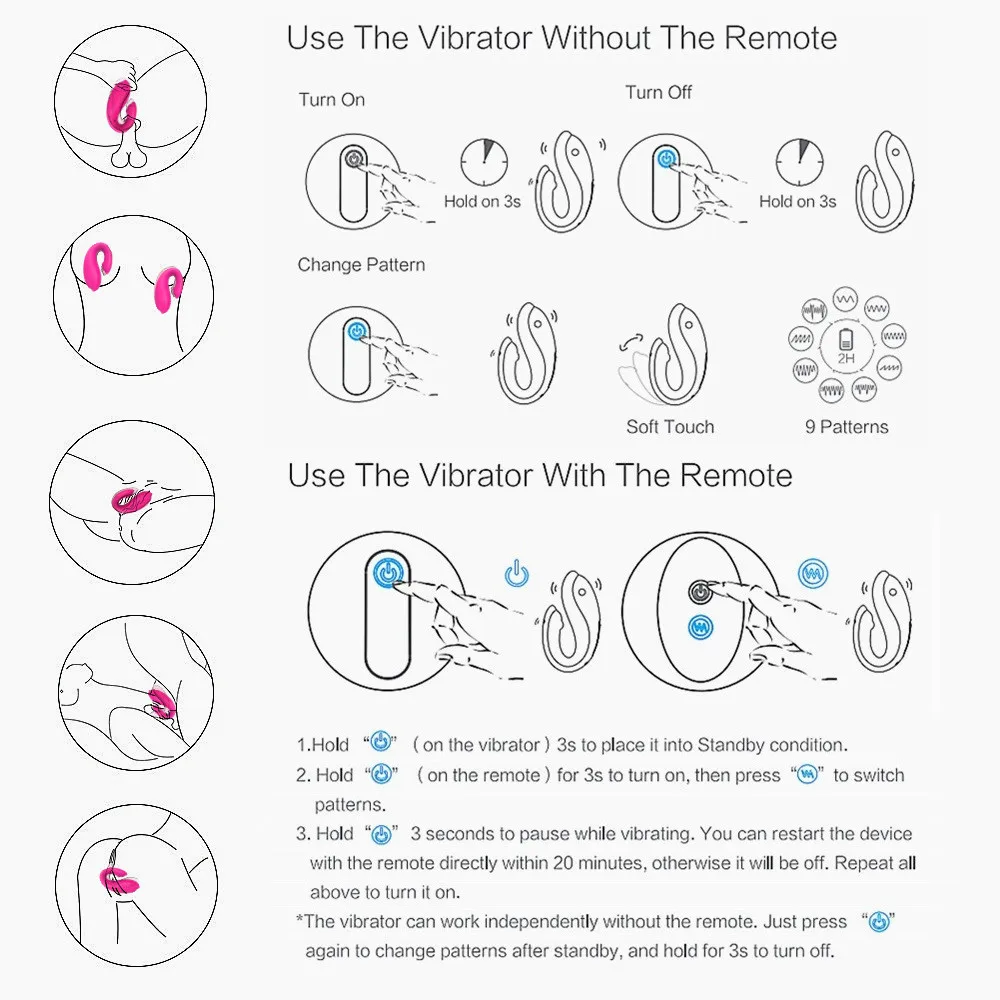 Дистанционное управление Вибратор интимный игрушки беспроводной Секс продукт