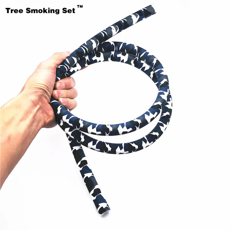 Камуфляжный силиконовый шланг для кальяна Cachimba длиной 1,5 м, аксессуары для кальяна, водопровод, наргиле, табак Sheesha TGUAN0233