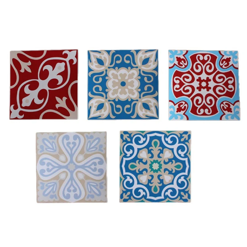 Клетчатая мозаичная плитка наклейка s марокканский стиль 3D эффект трехмерная