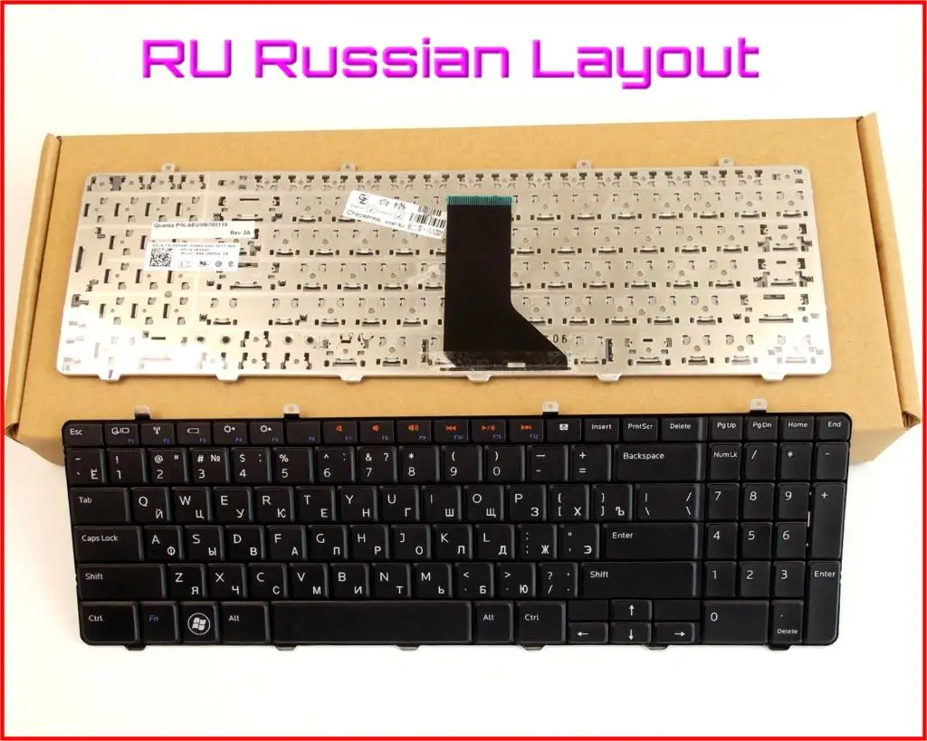 

New Keyboard RU Russian Version for Dell 0XHKKF NSK-DR0SQ AEUM6U00110 AEUM6U0010 Laptop